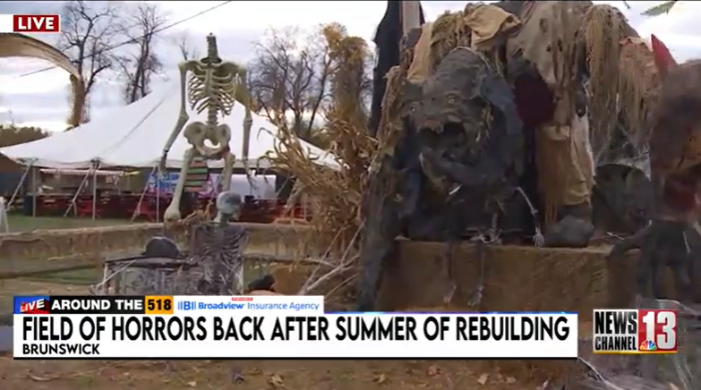 Field of Horrors returns for 2026 after rebuilding from fire — WNYT NewsChannel 13 (Albany)