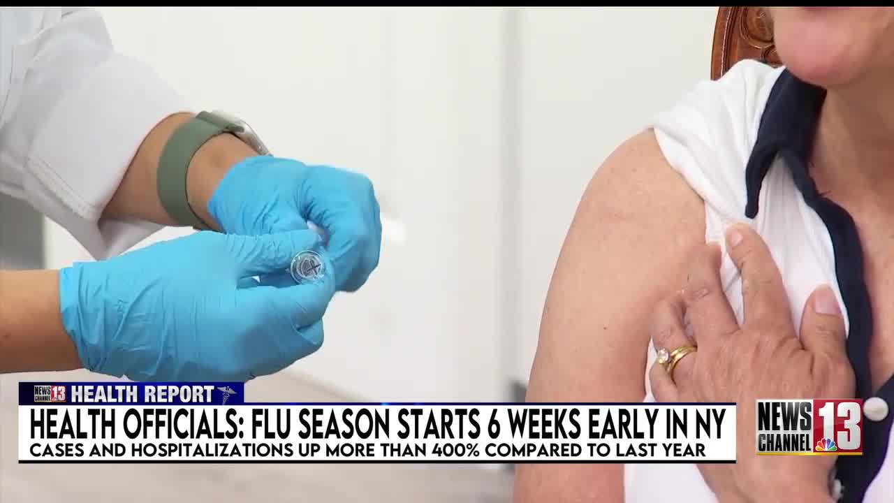 Flu season arrives early in New York, with cases and hospitalizations surging — Albany Health news