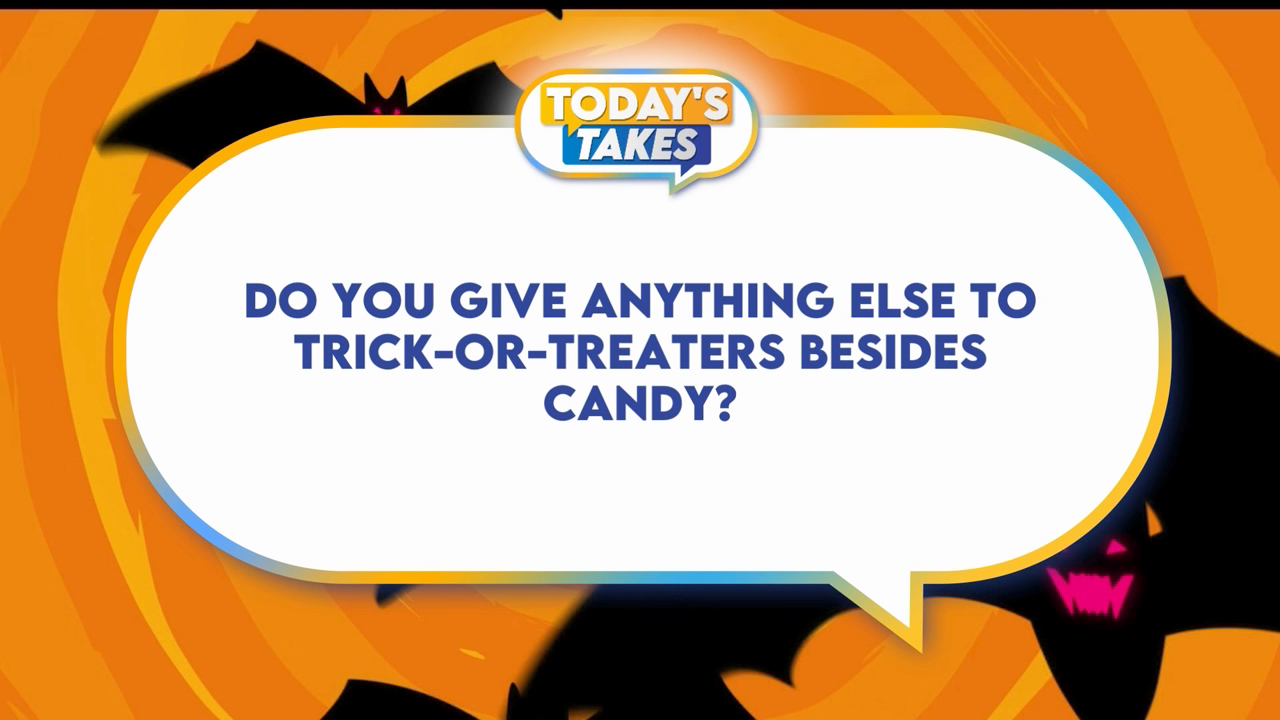 Today’s Takes: Do you give out anything else besides candy on Halloween? — Albany Community news